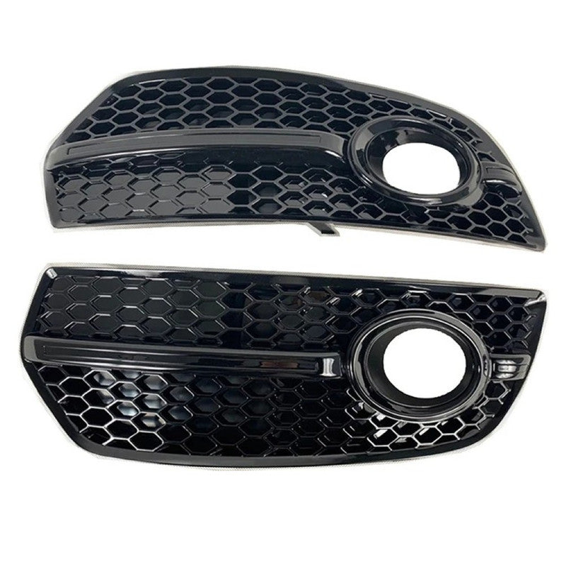 Car Craft Compatible With Audi Q5 2008-2012 Upgraded Front Bumper Fog Lamp Light Grill Cover Q5-021 Gc