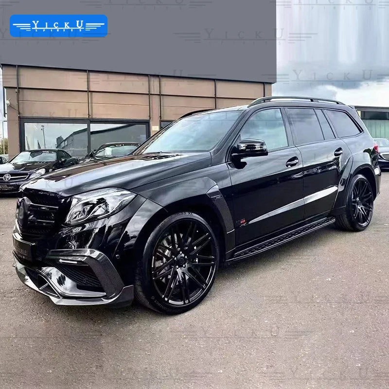 MERCEDES GLS W166 2016-2019 UPGRADE TO GLS BRABUS BODYKIT BUMPER - CAR CRAFT INDIA