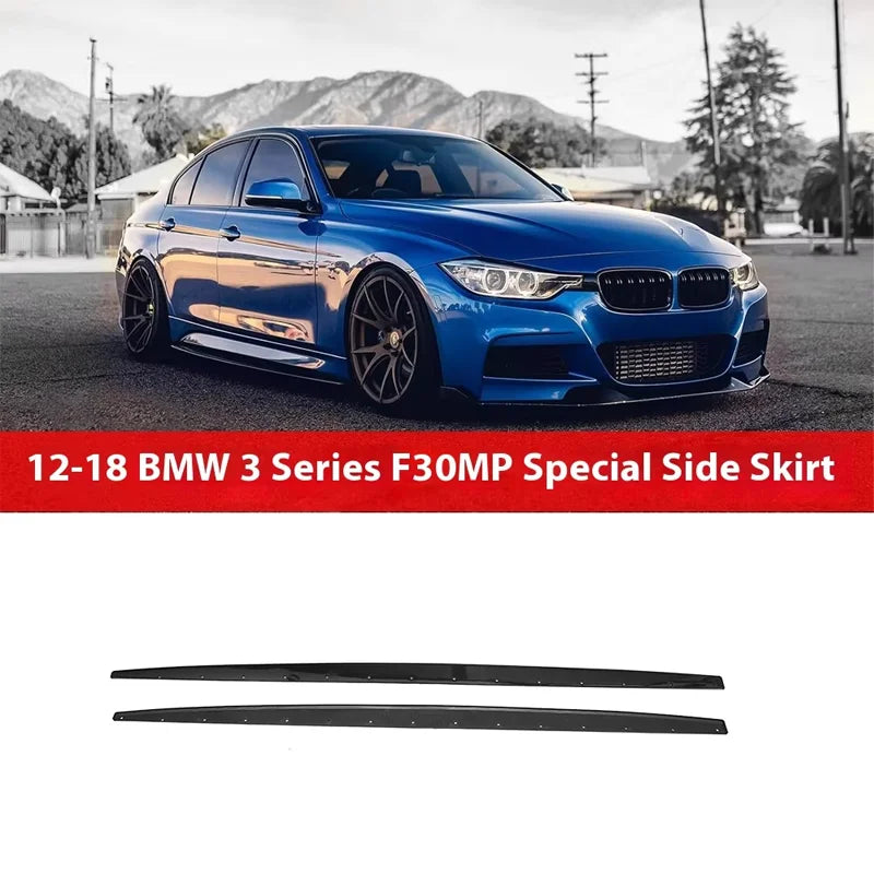Car Craft Compatible With Bmw 3 Series F30 2012-2018 Mp M3 M Sport Side Skirt Step Running Board Carbon Fiber CC-3216 - CAR CRAFT INDIA