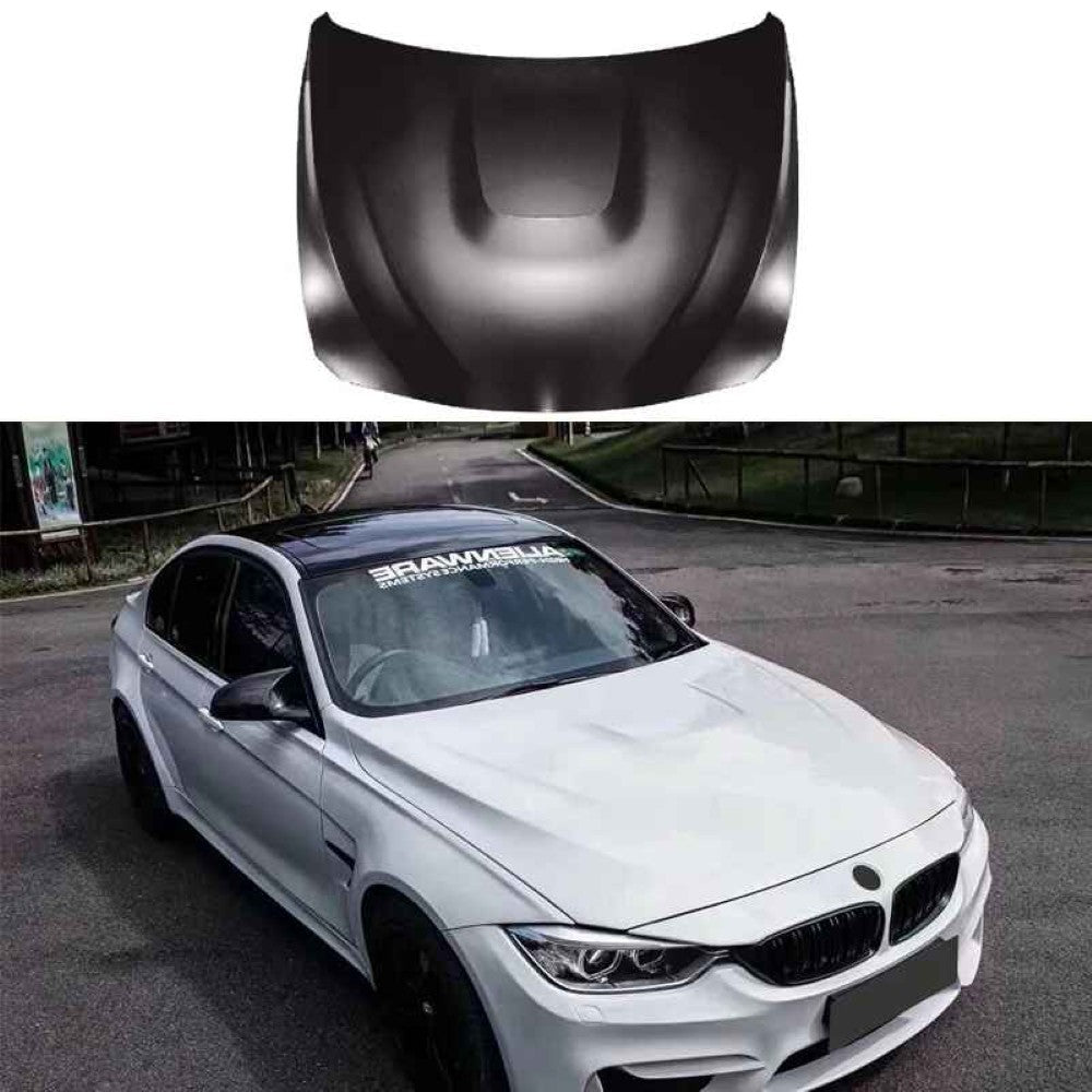 Car Craft Compatible With Bmw 3 Series F30 2012-2018 M3 Style Front Hood Bonnet Iron CC-3659 - CAR CRAFT INDIA