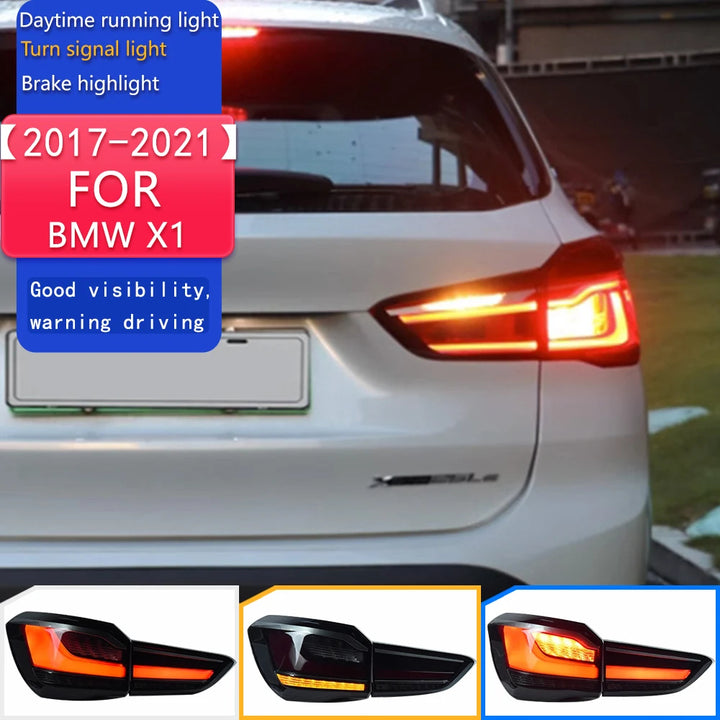 Car DRL LED Tail Light Assemblies For BMW X1 F48 2014-2023 Auto Fog DRL Brake Turn Signal Lamp Plug and Play - AliExpress 34