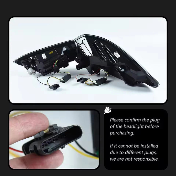 Car DRL LED Tail Light Assemblies For BMW X1 F48 2014-2023 Auto Fog DRL Brake Turn Signal Lamp Plug and Play - AliExpress 34