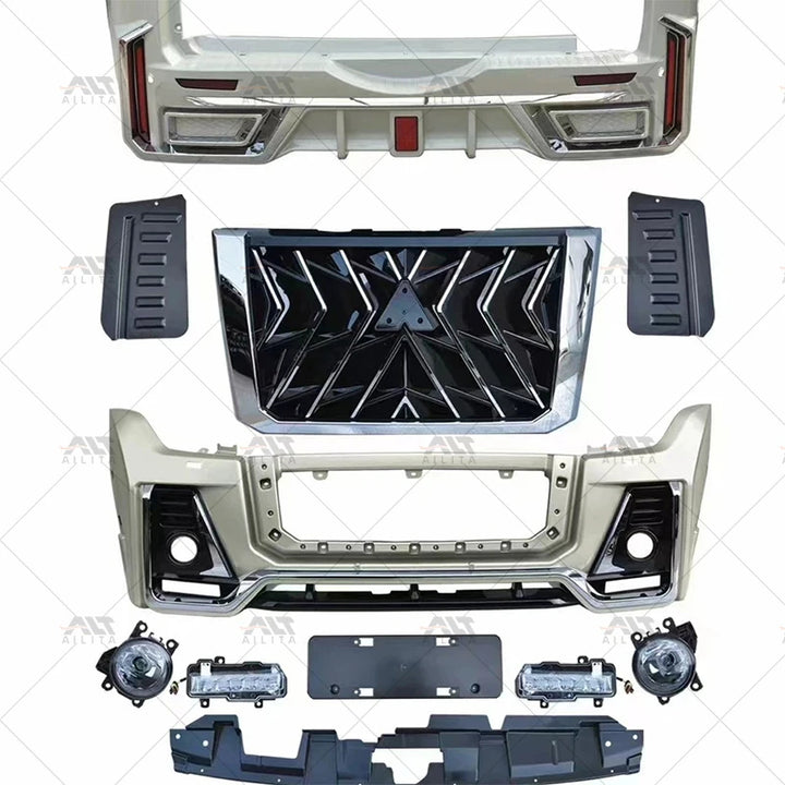 Full Price Front and Rear Bumper Guards for Pajero V93/V97/v98High Quality Body Kits - CAR CRAFT INDIA
