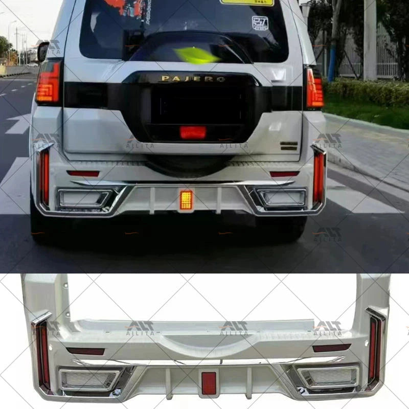 Full Price Front and Rear Bumper Guards for Pajero V93/V97/v98High Quality Body Kits - CAR CRAFT INDIA