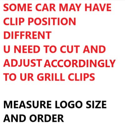 Car Craft Compatible With Mercedes A B C E S Class Ml Gl Gle Gls Cla Gla Glc Slk Grill Letter Logo Badge Emblem Sticker 3d Logo 18.5 Cm W206