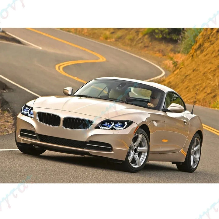 Pair LED Headlights For 2009 2010 2011 -2016 BMW Z4 E89 Convertible Headlamps Front Lights Turn Signal DRL Head Lamp Assembly