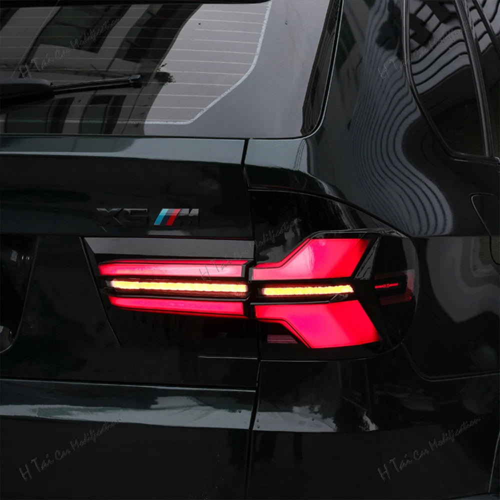 Pair LED Tail Lights For BMW X5 E70 2007-2013 Rear Lamps Taillights Rear Fog Lights Dynamic Turn Signal Car Taillight Assemblies