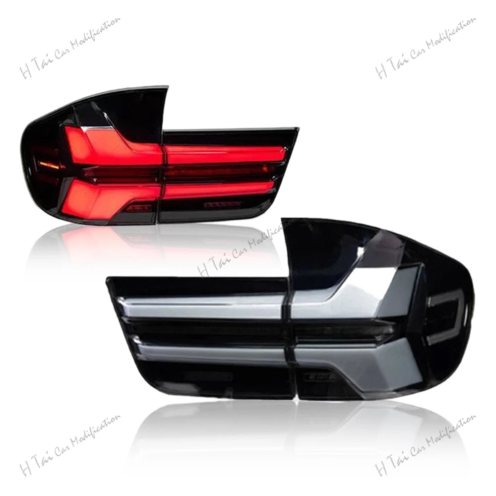 Pair LED Tail Lights For BMW X5 E70 2007-2013 Rear Lamps Taillights Rear Fog Lights Dynamic Turn Signal Car Taillight Assemblies