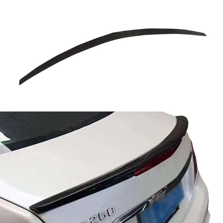Car Craft Compatible With Mercedes E Class Coupe W207 2010-2016 Rear Trunk Wing Boot Spoiler Lip Splitter Skirt Ar-benz-054 Glossy Black CC-8307