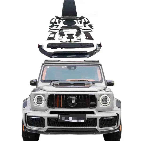 Dry Carbon Fiber Body Kit for Mercedes-Benz G Class W464 G500 G550 G63 Upgrade to Brabus- Rocket G900 Body Kit