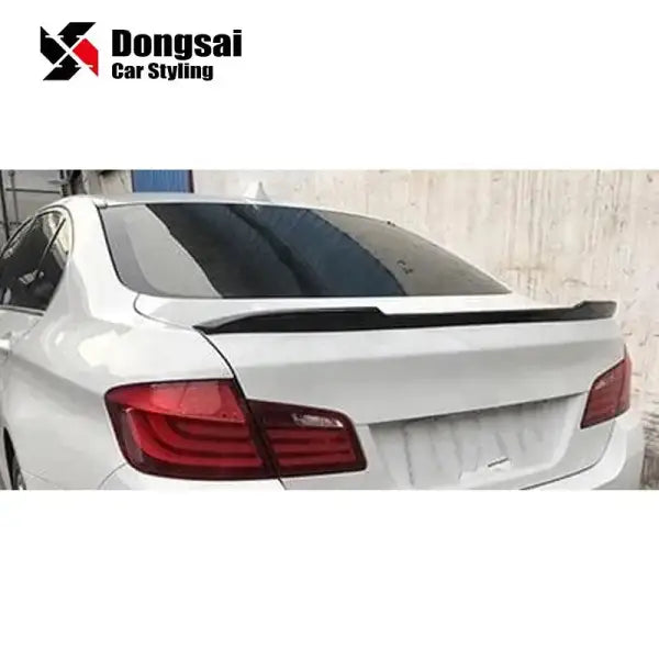 Dry Carbon Fiber CS Style Rear Trunk Lip Tail Wing Spoiler Ducktail for BMW 5 Series F10 540I 550I M5 2010-2016