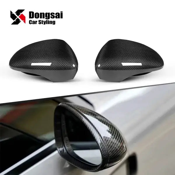 Dry Carbon Fiber Mirror Cover for Porsche Panamera Applicable Models 971 Year 2017-2021