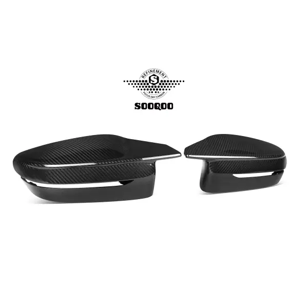 Dry Carbon Fiber OEM Style Mirror Covers Caps for BMW M2 G87 M3 G80 M4 G82 G83 Competition 2019+