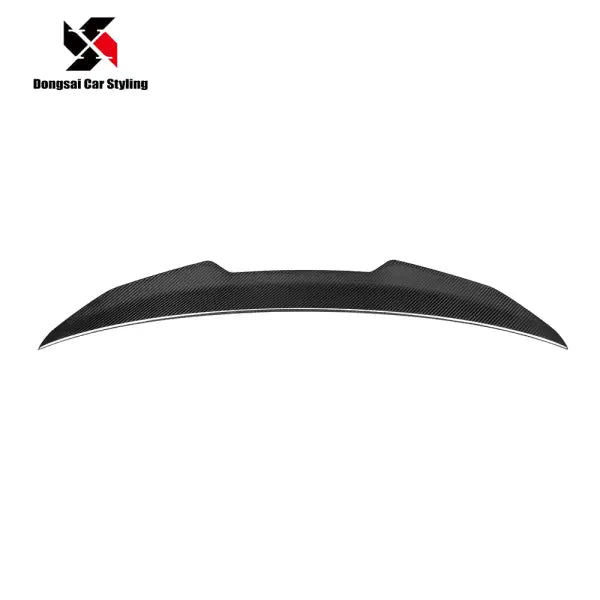 Dry Carbon Fiber PSM Style Rear Trunk Lip Tail Wing Boot Spoiler for Audi A3 S3 RS3 8V 2013-2020