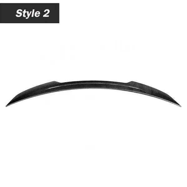 Dry Carbon Fiber Rear Boot Spoiler for Mercedes Benz C