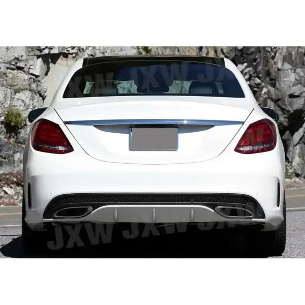 Dry Carbon Fiber Rear Boot Spoiler for Mercedes Benz C Class W205 C63 AMG 2014-2019 Car Trunk Duck Spoiler Lid Wing