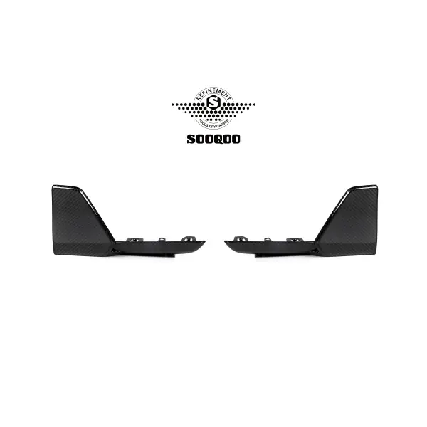 Dry Carbon Fiber X5 G05 Rear Splitter MP Style Gloss Carbon Rear Bumper Lip for BMW X5 G05 G05 LCI 2020+