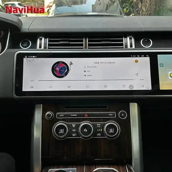 Dual Screen Android Car Radio Carplay Stereo Autoradio for Range Rover ...