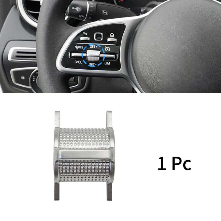 Car Craft Compatible With Mercedes A B C E S Class W205 W206 W213 W214 W222 W223 W167 W247 W464 W465 W253 W254 2019-2025 Gla Glc Gle Gls Steering Wheel Control Switch ROLLER Button 0999058106-3L LEFT CC-8485 - CAR CRAFT INDIA