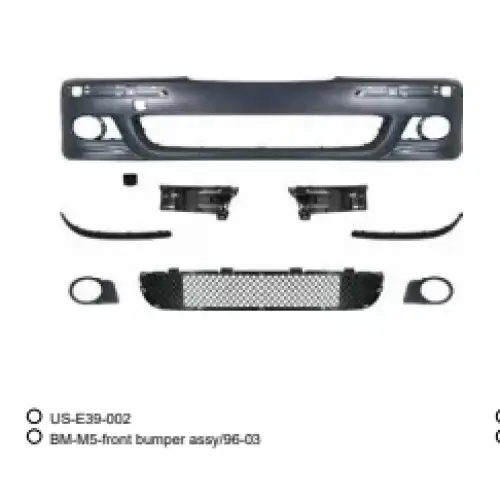 E39 M5 Body Kits for Bmw E39 Front Bumper Rear Bumper Upgrade to M5 Bmw E39 Parts