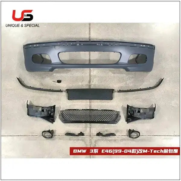 E46 MT Style M-Tech Front Bumper Car Exterior Front Bumper