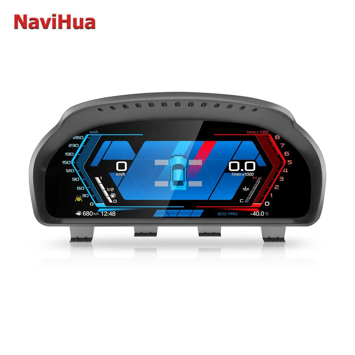 BMW 1 2 3 4 5 6 7 X1 X3 X4 X5 X6 X7 Z4 F10 F20 F30 F34 F12 F02 F48 F25 F26 F15 F16 E60 E70 E90 E84 E89 ANDROID DIGITAL INSTRUMENTAL CLUSTER SPEEDOMEETER  WITH CARPLAY