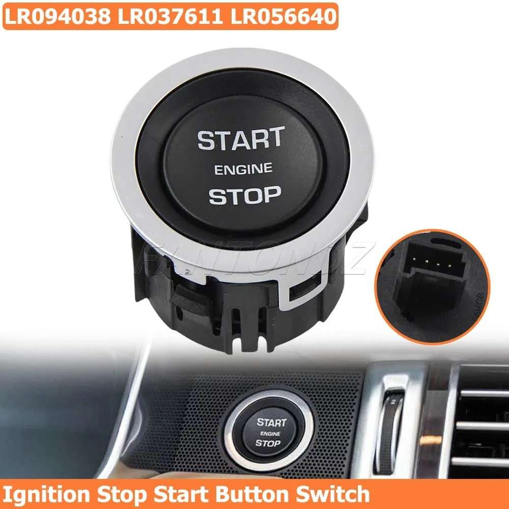 Car Craft Compatible With Land Range Rover Evoque 12-18 Discovery Sport 15-19 Velar 17-19 Discovery 17-19 Sport 14-19 Vogue 13-19 Car Engine Ignition Start Stop Switch Assembly Lr094038 Black - CAR CRAFT INDIA