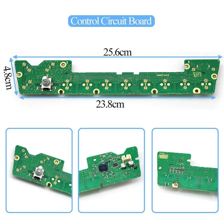 Car Craft Compatible With Bmw X3 X4 F25 F26 2011-2018 Car Radio Audio Volume Rotary Switch Button Knob Cover Cap Control Circuit Board 61319351155 61319351156 61319208591 61319208592 CC-8106 - CAR CRAFT INDIA