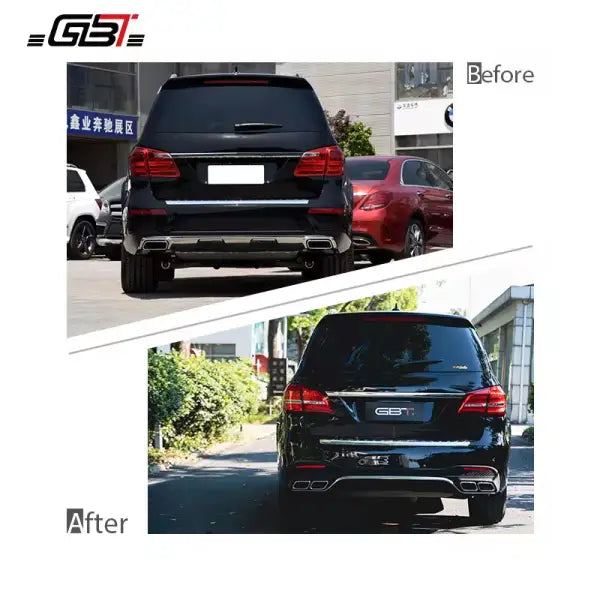 Factory GL to GLS External Upgrade Bodykit for 2013-2015 Mercedes Benz W166 GL Facelift to 2016-2019 GLS Conversion Kit