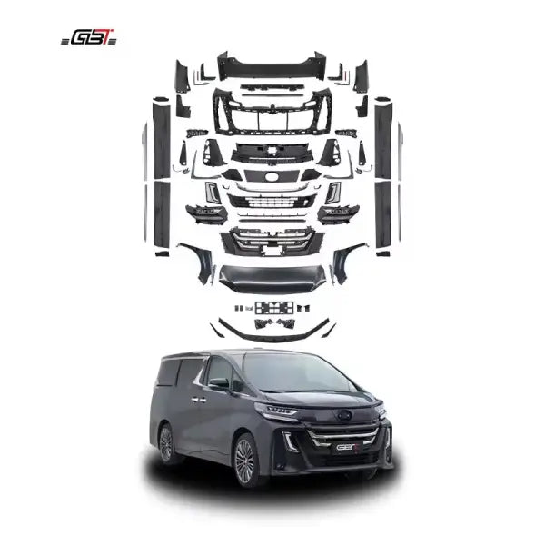 Factory New Arrival 2015-2022 Vellfire 30 / 35 Upgrade 40 Vellfire Body Kits for Toyota Vellfire Model Car