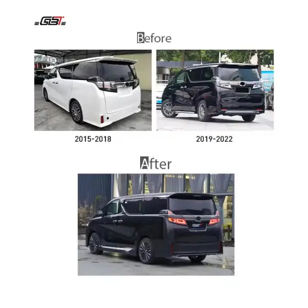 Factory New Arrival 2015-2022 Vellfire 30 / 35 Upgrade 40 Vellfire Body Kits for Toyota Vellfire Model Car