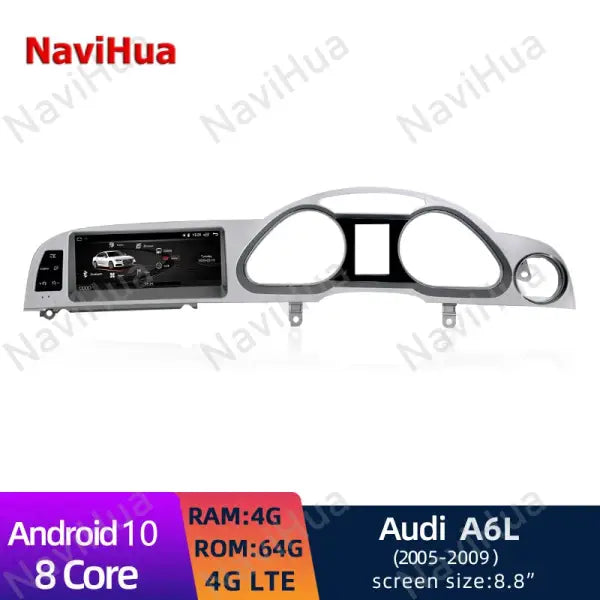 Factory Price 8 Core Carplay Radio Multimedia DVD Player GPS Navigation for Audi A6 2005 2013 Right Driving Stereo