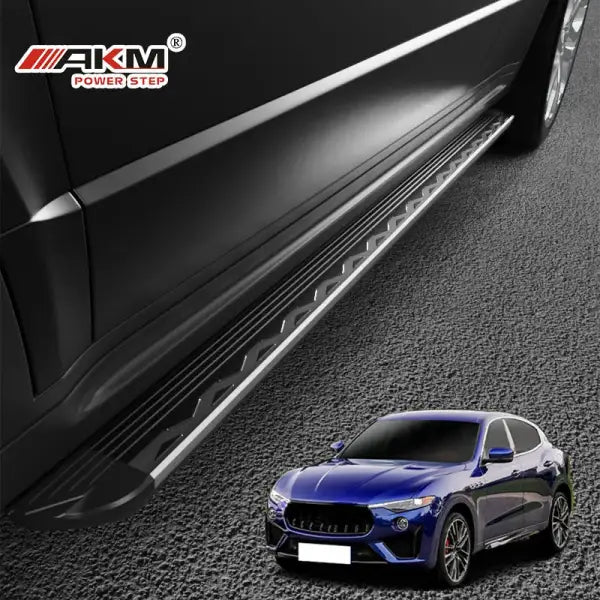 Factory Wholesale Non Slip Aluminum Metal Car Fixed Running Board Side Step for Maserati Levante