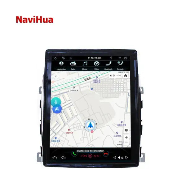 for Tesla Screen Car Stereo Radio Multimedia System for Porsche Macan Car Android GPS Navigator 4+64GB