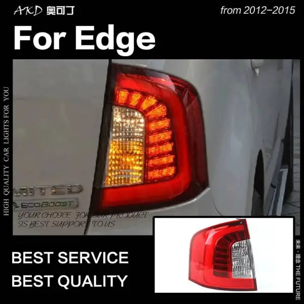 Ford Edge Tail Lights 2012-2015 Edge Limited LED Tail lamp