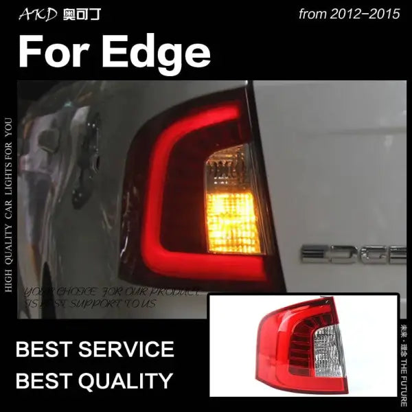 Ford Edge Tail Lights 2012-2015 Edge Limited LED Tail lamp