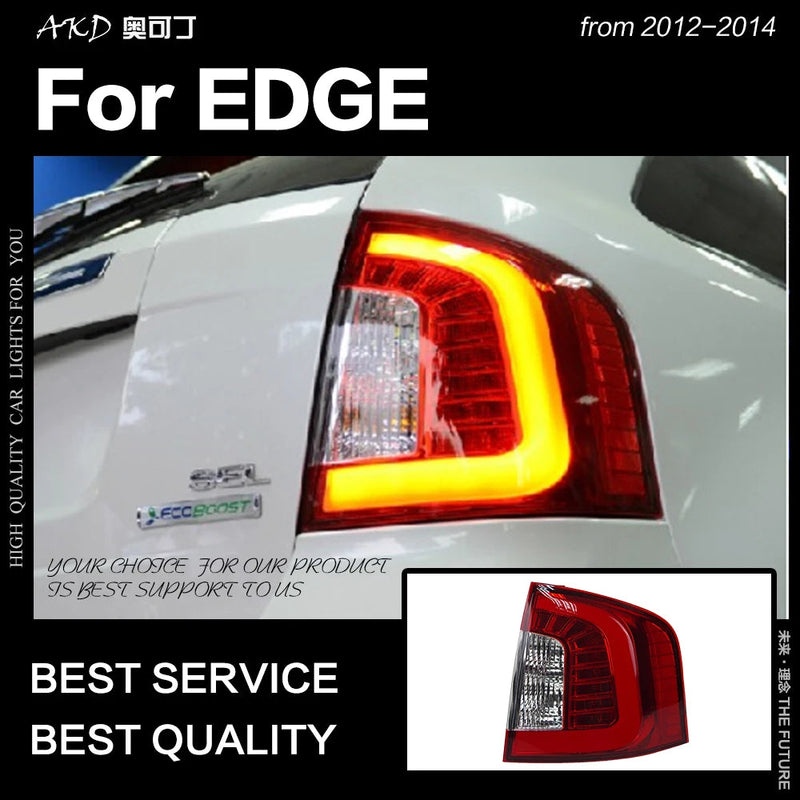 Ford Edge Tail Lights 2012-2015 Edge Limited LED Tail Lamp LED Tail Light DRL Brake Reverse