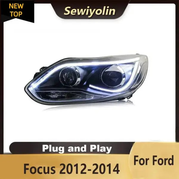 For Ford Focus 2012-2014 Car Headlight Assembly LED Lights