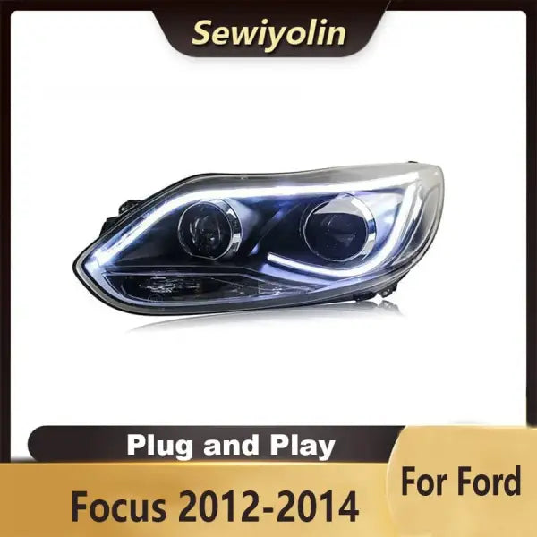 For Ford Focus 2012-2014 Car Headlight Assembly LED Lights