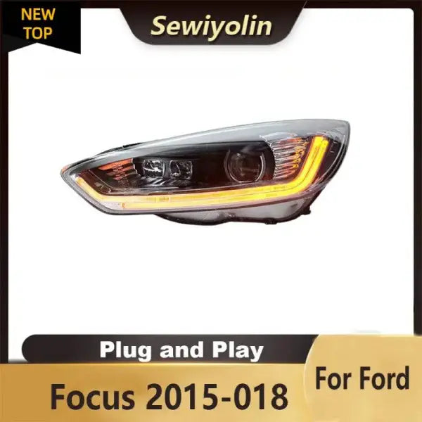 For Ford Focus 2015-018 Car Headlight Assembly LED Lights