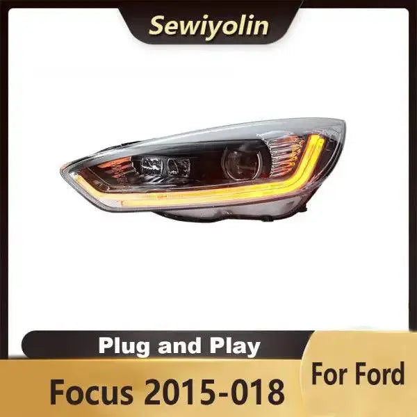 For Ford Focus 2015-018 Car Headlight Assembly LED Lights