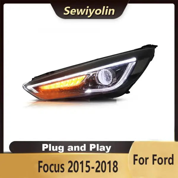 For Ford Focus 2015-2018 Car Headlight Assembly LED Lights