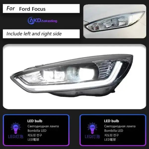 Ford Focus Headlights 2015-2017 New Focus LED Headlight