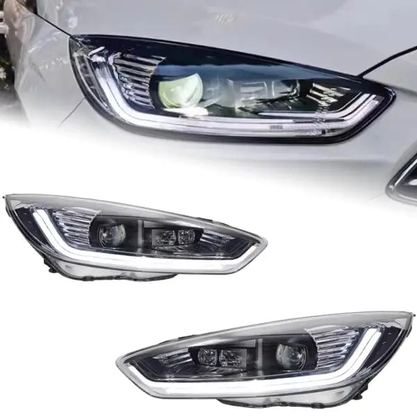 Ford Focus Headlights 2015-2017 New Focus LED Headlight Dynamic Signal Led Drl Hid