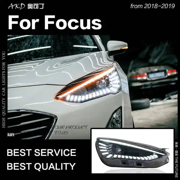 Ford Focus Headlights 2018-2019 New Focus LED Headlight