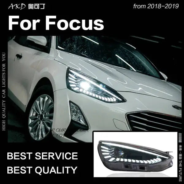 Ford Focus Headlights 2018-2019 New Focus LED Headlight