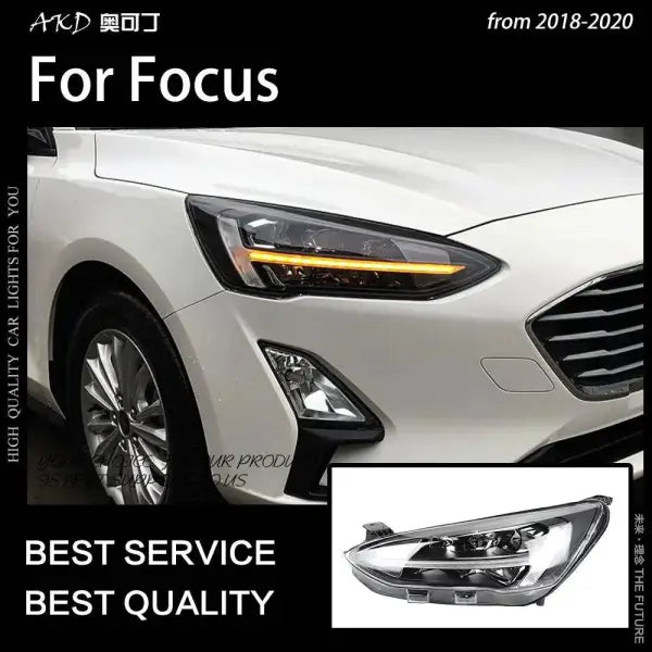 Ford Focus Headlights 2019 New Focus 5 LED Headlight