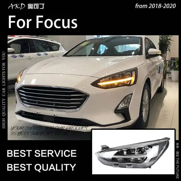 Ford Focus Headlights 2019 New Focus 5 LED Headlight