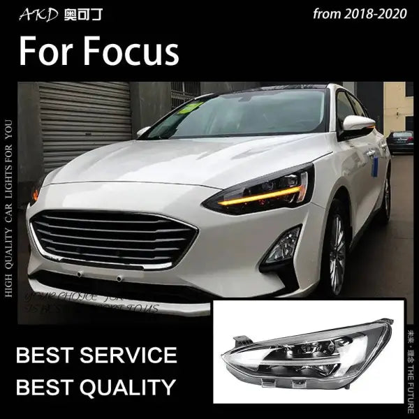 Ford Focus Headlights 2019 New Focus 5 LED Headlight