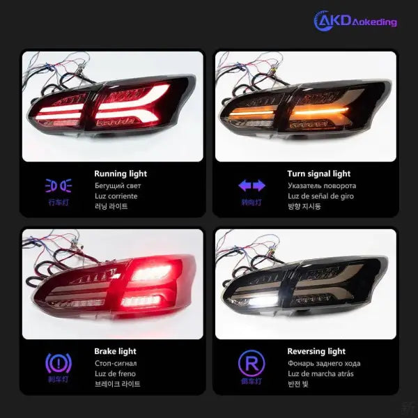 Ford Focus Tail Lights 2015-2018 Focus Sedan LED Tail lamp